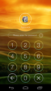 Download AppLock Theme Hill